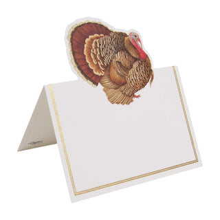 Turkey Place Cards Die Cut Package 8 In