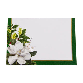 Christmas Garden Foil Place Card 8 In-Foil