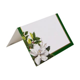 Christmas Garden Foil Place Card 8 In-Foil