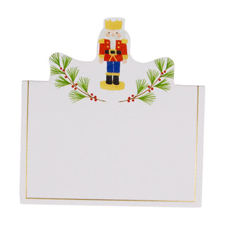 Little Nutcracker Foil Place Card 8 In Die-Cut Foil