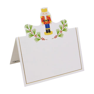 Little Nutcracker Foil Place Card 8 In Die-Cut Foil
