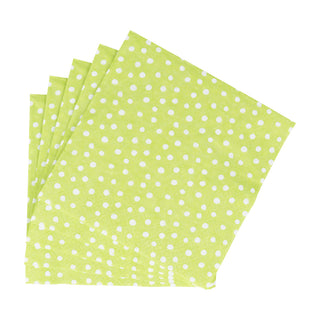 Small Dots Spring Green Napkin Luncheon