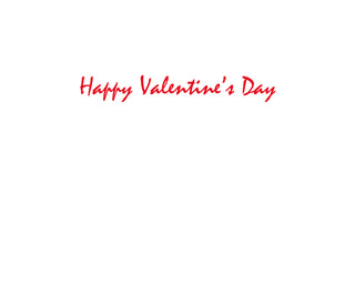 Wild About You Foil Valentine Foil Greeting Card - 1 card with envelope