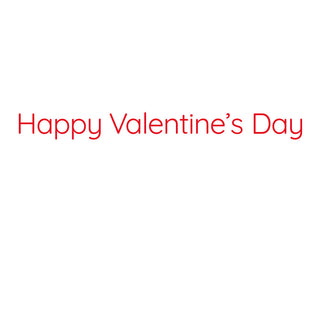 Tulip Heart Foil Valentine Foil Greeting Card - 1 card with envelope