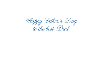 Madras Dad Father's Day Greeting Card - 1 card with envelope