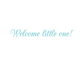 Little One Baby Carriage Baby Greeting Card - 1 card with envelope