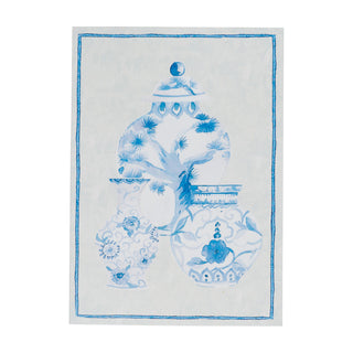 Glazed Porcelain Assorted Boxed Note Cards - includes 8 notes & envelopes