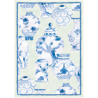 Glazed Porcelain Assorted Boxed Note Cards - includes 8 notes & envelopes