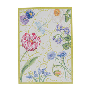Floral Majolica Assorted Boxed Note Cards - includes 8 notes & envelopes