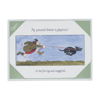 Who's Walking Who? Assorted Boxed Note Cards - includes 8 notes & envelopes