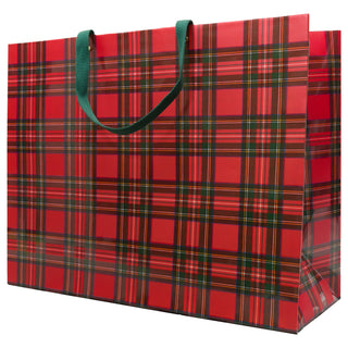 Royal Plaid Gift Bags - includes 1 Gift Bags