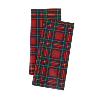 Royal Plaid Tissue Pkg 4 Sheets