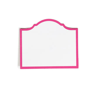 Arch Fuchsia Place Card 8 In Die-Cut