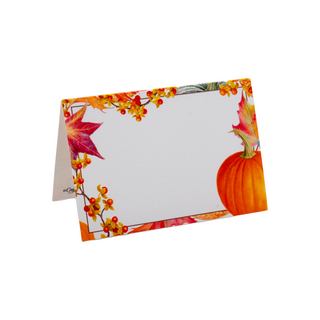 Gourds And Leaves Place Cards - includes 8 Place Cards