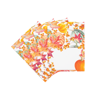 Gourds And Leaves Place Cards - includes 8 Place Cards