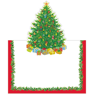 Christmas Tree Place Cards - includes 8 Cards