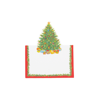Christmas Tree Place Cards - includes 8 Cards