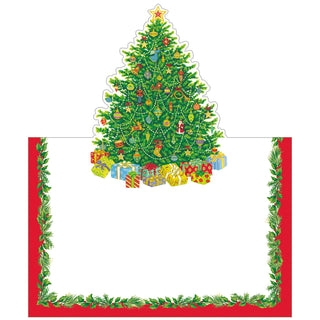 Christmas Tree Place Cards - includes 8 Cards