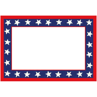 Stars, Stripes and Sparks Place Card - 8 per package