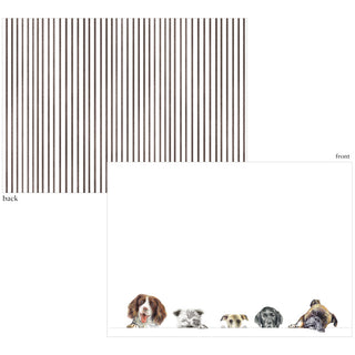 Doggies Correspondence Cards - includes 12 cards & envelopes