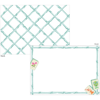 Mahjong Correspondence Cards - includes 12 cards & envelopes