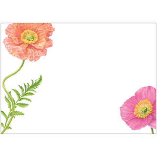 Poppy Correspondence Cards - includes 12 cards & envelopes