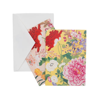 A Profusion Of Flowers Assorted Boxed Note Cards - includes 8 notes & envelopes