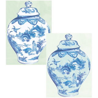 Ginger Jar Assorted Boxed Note Cards - includes 8 notes & envelopes