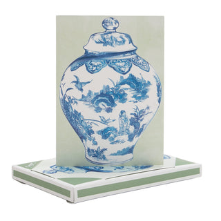 Ginger Jar Assorted Boxed Note Cards - includes 8 notes & envelopes