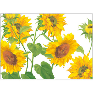 Sunflower Field Correspondence Cards - includes 12 cards & envelopes