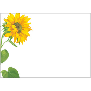 Sunflower Field Correspondence Cards - includes 12 cards & envelopes