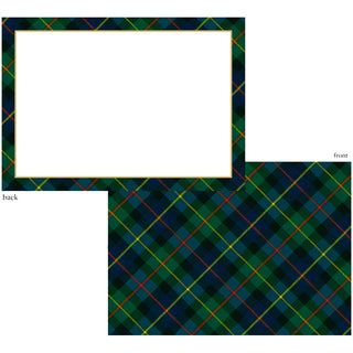 William Tartan Correspondence Cards - includes 12 cards & envelopes