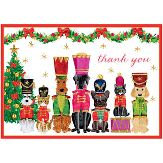 Toy Soldier Pets Boxed Thank You Notes - includes 8 cards & envelopes