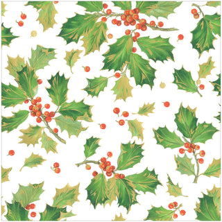 Gilded Holly White Roll Wrap 30 Inch X 8Ft-2 Inch Core