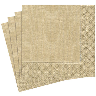 Moire - Gold 2 Napkin Dinner