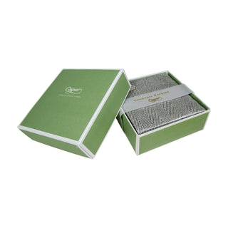 Jute Charcoal-Paper Linen Napkin Box Cocktail-Airlaid