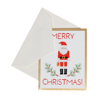 Little Santa Foil Enclosures 4 Pk Foil