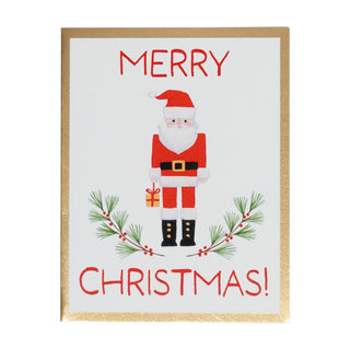 Little Santa Foil Enclosures 4 Pk Foil