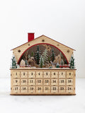Forest Scene Wooden Advent Calendar