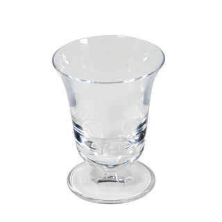 Acrylic Flared Wine Glass-Clear Acry Flared Wine Glass-Short 9.6 Oz