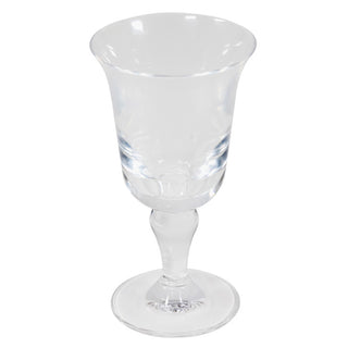 Acrylic Flared Water Glass-Clear Acry Flared Water Glass-Tall 9.6 Oz