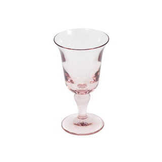 Acrylic Flared Water Glass-Lt Rose Acry Flared Water Glass-Tall 9.6 Oz