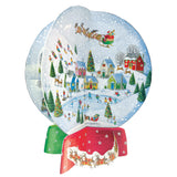 Winter Village Snow Globe Christmas 3D Advent Calendars - I Each