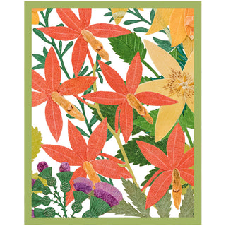Halsted Floral Bridge Tallies Pkg 12 In