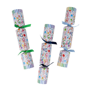 Happy Birthday Party Crackers, 10 Inch - 8 per box