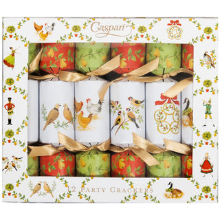 On The Twelfth Day Celebration Crackers - includes 12 Celebration Crackers