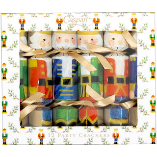 Painted Nutcrackers Celebration Crackers - includes 12 Celebration Crackers