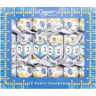 Dreidel, Dreidel, Dreidel Celebration Crackers - includes 12 Celebration Crackers