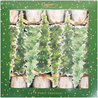 White Christmas Celebration Crackers - includes 8 Celebration Crackers