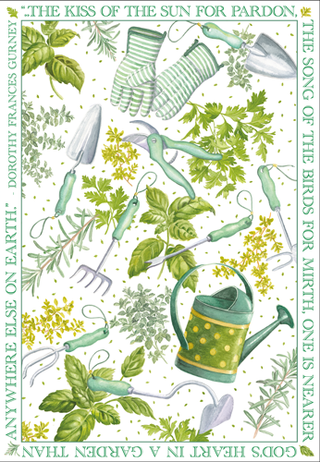 In A Garden Mother's Day Greeting Card - 1 card with envelope
